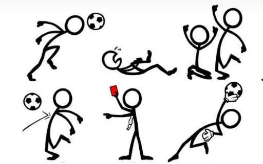 画火柴人吃瓜,欢乐吃瓜时刻