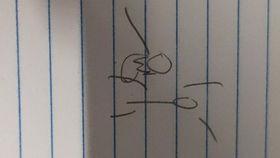 画火柴人吃瓜,欢乐吃瓜时刻