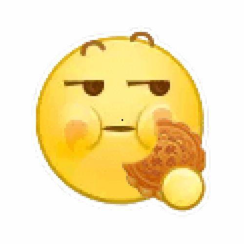 斜眼吃瓜表情