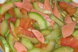 角瓜火腿怎么吃