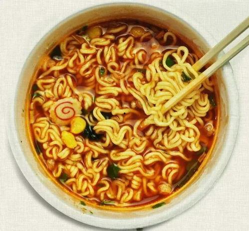 瓜娃子吃泡面图片,瓜娃子泡面美食时光