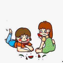 搞笑小孩吃瓜群众,小孩吃瓜群众的欢乐日常